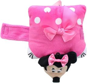 img 1 attached to 🐭 CJ Products Disney Pink Minnie Mouse Mini Pillow Pet Plush - 5 Inch