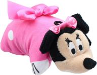 🐭 cj products disney pink minnie mouse mini pillow pet plush - 5 inch logo