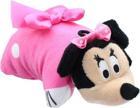 img 2 attached to 🐭 CJ Products Disney Pink Minnie Mouse Mini Pillow Pet Plush - 5 Inch