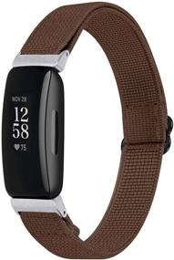 img 1 attached to Фитнес браслеты FitTurn, совместимые с Fitbit Inspire 2/Inspire HR/Inspire/Ace 2, эластичные регулируемые браслеты, мягкими ремешками для запястья, аксессуарами, запасными браслетами для мужчин и женщин, подарок для девочек...