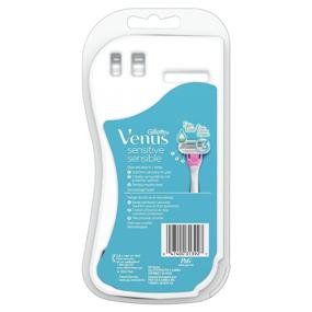 img 2 attached to Discover Gillette Venus Sensitive Disposable Razors: 6 🪒 Count for Smooth and Comfortable Shaves on Sensitive Skin