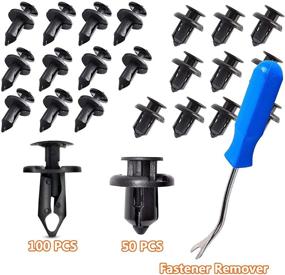 img 4 attached to 🔧 EZYKOO 150 pcs Fender Clip: Efficient Plastic Clips for Car Bumpers & Fenders – 2 Sizes, Inclusive Fastener Removal Tool