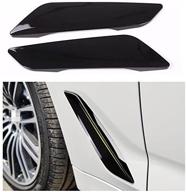 🚗 eiseng side wing air vent hood intake fender cover trim for bmw 5 series g30 2017-2021 | enhanced exterior accessories logo