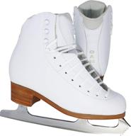 enhanced seo-optimized women's and girls' white figure ice skates by jackson ultima gam concept & select логотип