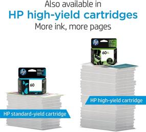 img 2 attached to 🖨️ HP 60XL Black Ink Cartridge for HP DeskJet D2500 Series, F2430, F4200 Series, F4400 Series, ENVY 100, 110, 111, 114, 120 & Photosmart C4600, C4700 Series - CC641WN