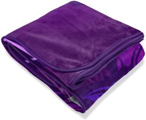 img 2 attached to Ultimate Fortnite Raven Raschel Blanket - Fade Resistant & Super Soft Bedding (Official Product - 60 x 80 inches)