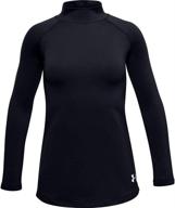 under armour coldgear long sleeve black логотип