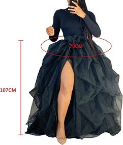 img 1 attached to Womens Layered Tulle Dress Wedding