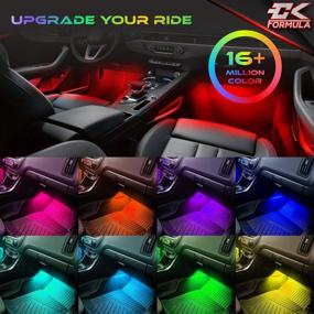 img 2 attached to CK Interior Bluetooth Dashboard Waterproof Lights & Lighting Accessories