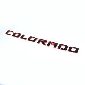 img 2 attached to Colorado Nameplate Chevrolet Original Redline