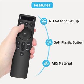 img 1 attached to UNOCAR Backlit Display Bluetooth Remote Replacement for Vizio Soundbar Systems - V21d-J8, V21x-J8, V21-H8, V51x-J6, V51-H6, M21d-H8R, M51ax-J6