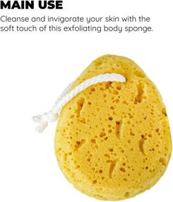 img 2 attached to 🛁 Jacent Deep Cleaning Foam Body Sponge: Soft Loofah Scrubber for a Refreshing Bath and Shower Experience