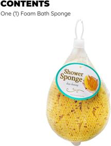 img 3 attached to 🛁 Jacent Deep Cleaning Foam Body Sponge: Soft Loofah Scrubber for a Refreshing Bath and Shower Experience