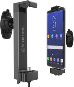 img 3 attached to Sinjimoru Cell Phone Holder for Car: Car Charger with USB-C Type Cable, Phone Mount & Stand! Sinji Car Kit, Type C Package