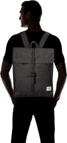 img 1 attached to Herschel Backpack Black Synthetic Leather Backpacks