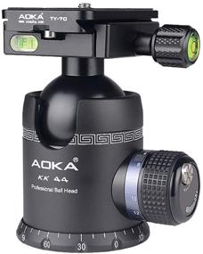 img 4 attached to AOKA Professional 360-Degree Rotating Panoramic Ball Head: Enhanced Stability and Precision for Photography Enthusiasts (KK44)