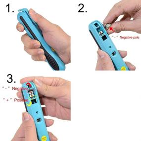 img 3 attached to 🔌 Allsun Christmas Light Tester Non-Contact Voltage Detector Bulb & Fuse Finder 12-600 V AC Voltage Tester Holiday Light Fuse Checker and Repair Tool, Blue
