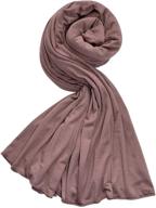 🧣 premium jersey women's accessories in scarves & wraps by voile chic colors logo