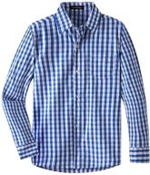 x large boys' clothing in spring-inspired gingham uniform by gege logo