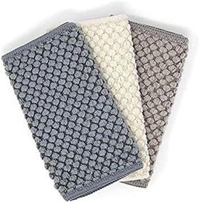 img 2 attached to 🧽 Enhanced Norwex Counter Cloths: Slate, Vanilla, Mushroom