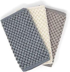 img 3 attached to 🧽 Enhanced Norwex Counter Cloths: Slate, Vanilla, Mushroom