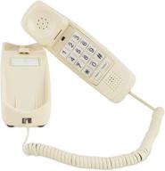 📞 corded phone for seniors - home landline phones for hearing and vision impaired - loud ringer, large backlit keypad - voice amplification - wall mount ready! (bone ivory) by isoho phones logo