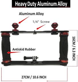 img 3 attached to Aluminium Underwater Stabilizer Aluminum Handle