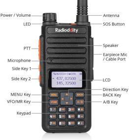 img 1 attached to Radioddity 10 Watt Programming Batteries Earpiece