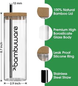 img 3 attached to Refreshingly Sustainable: Bambuware Boba Tea Tumbler Embraces Eco-Friendliness