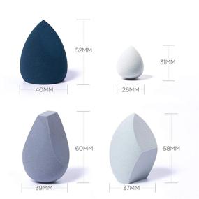 img 1 attached to 💄 Quick B. Makeup Sponge Blender, Latex-Free Beauty Sponge Blenders for Foundation, Concealer, Blush &amp; Powder