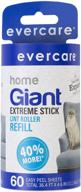 🧹 enhanced mr. clean evercare giant 60-count layer lint roller refill logo