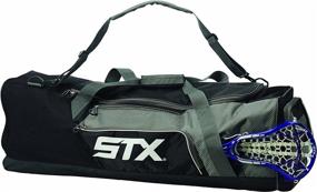 img 3 attached to 🥍 Ultimate Storage Solution: STX Lacrosse Challenger Lacrosse Equipment Bag