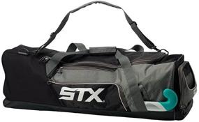 img 1 attached to 🥍 Ultimate Storage Solution: STX Lacrosse Challenger Lacrosse Equipment Bag