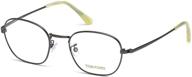 tom ford eyeglasses gunmetal beige logo