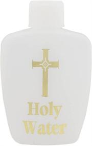 img 1 attached to 💧 Divinely-Convenient Holy Water Bottle: Flip Spout for Hassle-Free Use