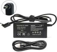 💡 high-performance 65w ac laptop adapter power cord for acer chromebook 15 r13 r11 and more models: cb3-532 cb3-111-c4ht cb3-131 c720 c720p c740 logo