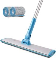 🧹 cleanhome microfiber mop aluminum: efficient hardwood floor cleaning with extension pole & washable pads logo