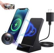 📷 lizvie hidden camera with wireless charger, 1080p spy camera security camera nanny cam with motion detection, phone remotely monitoring, support 2.4ghz wifi night vision hidden camera" - optimized product name: "lizvie hidden camera with wireless charger | 1080p spy security cam | motion detection | remote phone monitoring | wifi night vision nanny cam logo