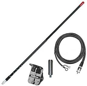 img 4 attached to 🔥 Enhance CB Communication with FireStik FG4648-B Four Foot No-Ground Plane Antenna Kit (Black)