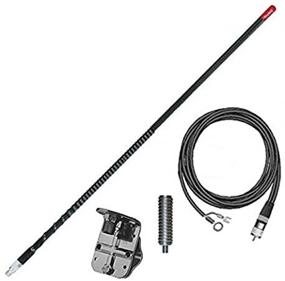 img 3 attached to 🔥 Enhance CB Communication with FireStik FG4648-B Four Foot No-Ground Plane Antenna Kit (Black)