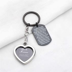 img 2 attached to 🌹 Memorial Sympathy Keychain - PLITI Thoughtful Remembrance