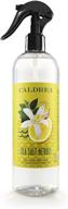 🌊 caldrea transparent linen & room spray air freshener with essential oils, plant-derived ingredients, sea salt neroli scent - packaging may vary, 16 fl oz logo