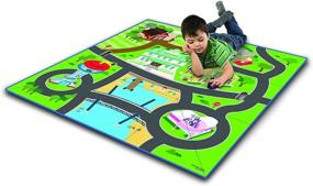 img 3 attached to 🐾 Paw Patrol Storage Box with Mat for Organized Town Play