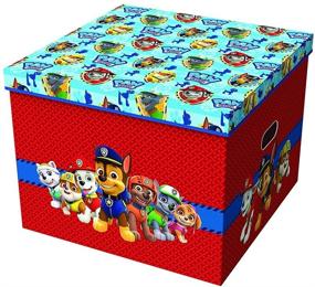 img 2 attached to 🐾 Paw Patrol Storage Box with Mat for Organized Town Play