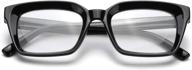 tjutr reading glasses oversized eyeglasses logo