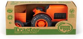 img 3 attached to Green Toys Tractor Vehicle Orange