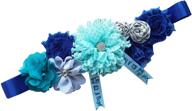 🌸 sevenflowers maternity wedding baptism royal boys' accessories: elegant belts logo