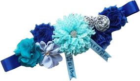img 4 attached to 🌸 Sevenflowers Maternity Wedding Baptism Royal Boys' Accessories: Elegant Belts