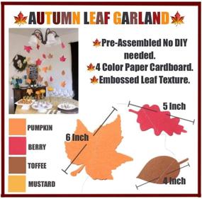 img 1 attached to 🎉 Friendsgiving Party Decorations: Celebrate with Happy Friendsgiving Decor Balloons, Garland & Paper Fall Leaf - Perfect Table & Backdrop Props!