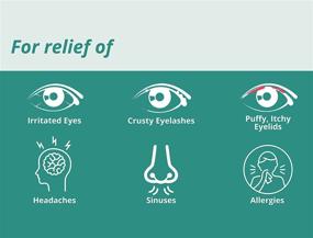 img 3 attached to 👁️ Тепловая компрессионная маска VisiViz - Снимите раздражение глаз и лечите уплотнения на веках